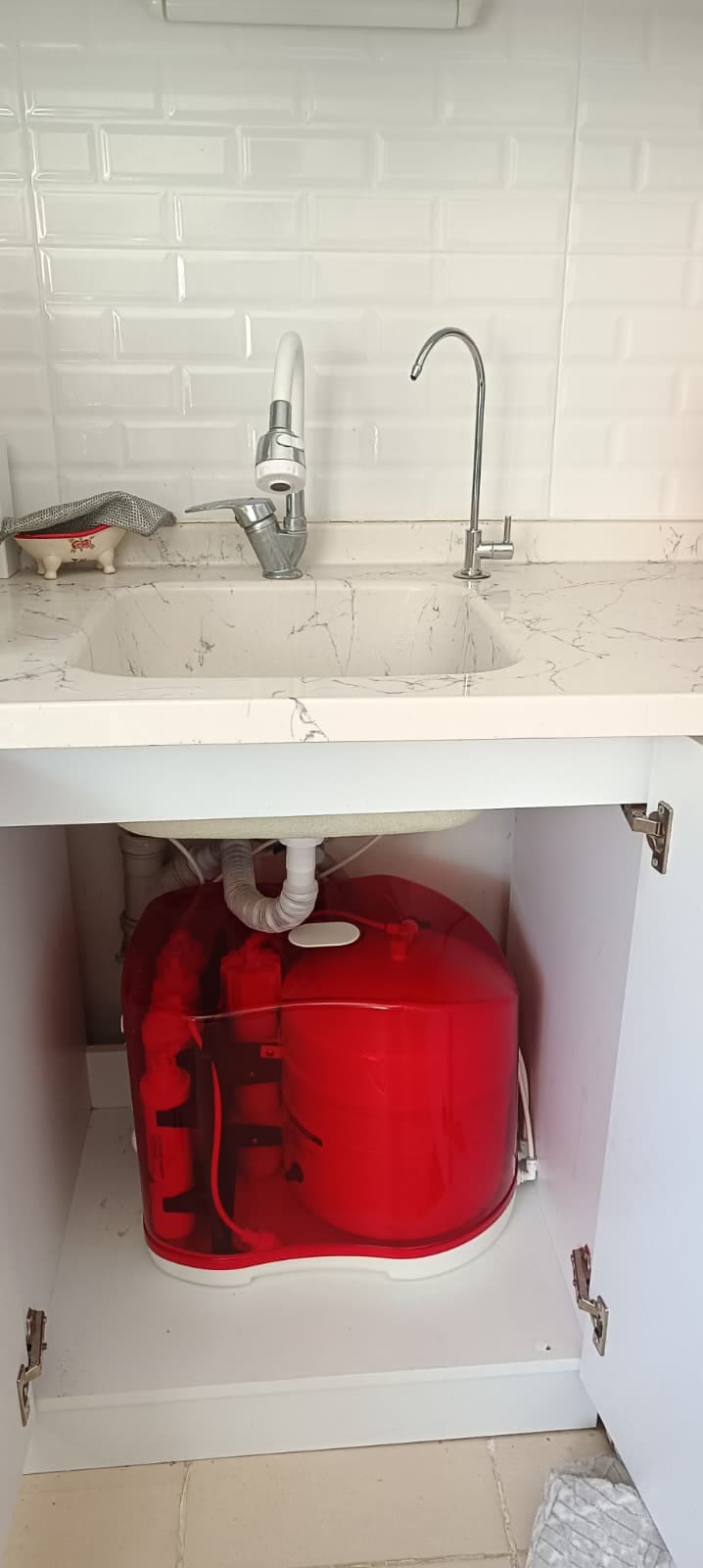 Express Water 12 Litre Su Arıtma Cihazı — gerçek montaj