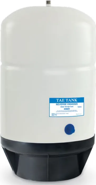 80 litre (20 galon) beyaz ters ozmoz basınç tankı